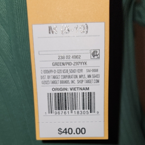 Kona Sol Green Ribbed One-Piece Swimsuit with Racerback - Picture 4 of 11